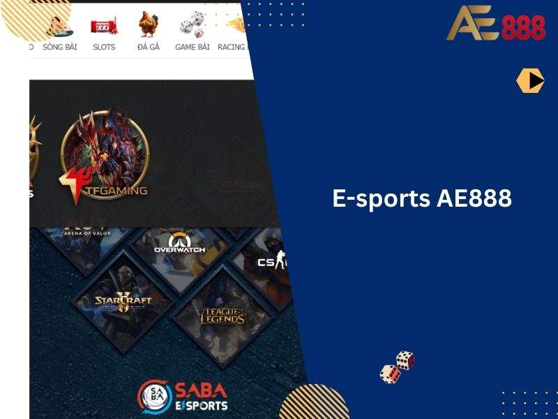 E-Sports AE888 là sản phẩm cá cược thể thao điện tử được phát triển bới nhà cái uy tín AE888 E-Sports AE888 là sản phẩm cá cược thể thao điện tử được phát triển bới nhà cái uy tín AE888