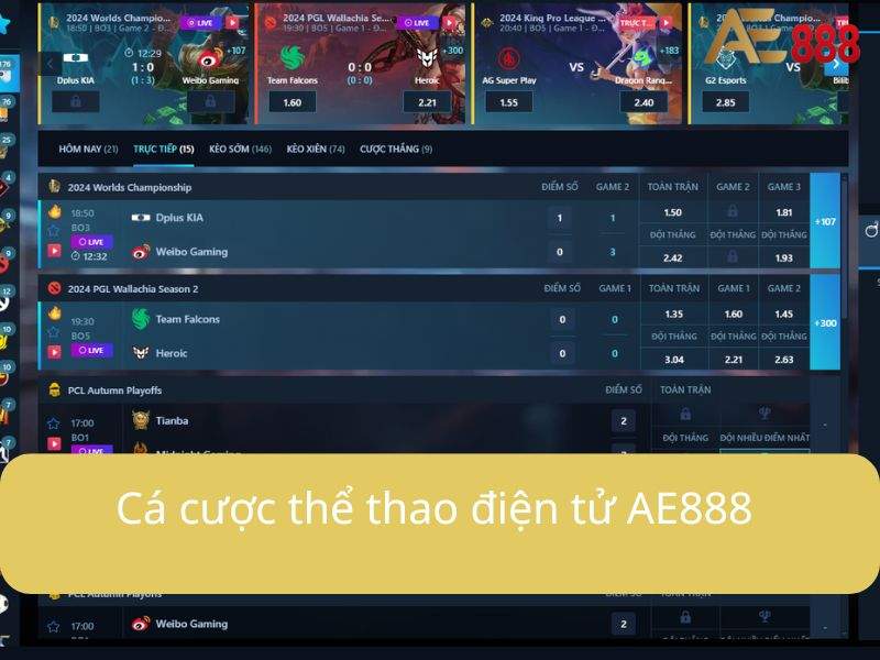 Đầy đủ mọi thể loại game thể thao điện tử Đầy đủ mọi thể loại game thể thao điện tử