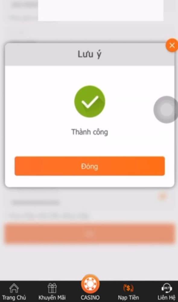 Kiểm tra thông tin và nhấn OK để hoàn tất liên kết Kiểm tra thông tin và nhấn OK để hoàn tất liên kết