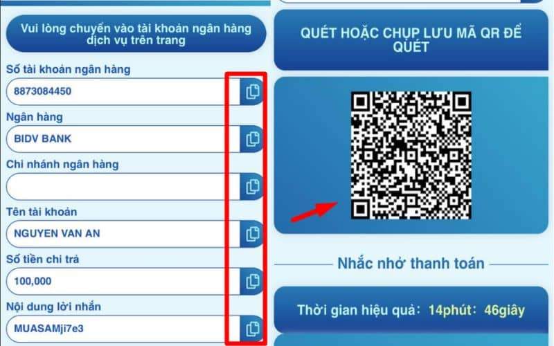 Thực hiện giao dịch chuyển tiền trên ứng dụng ngân hàng Thực hiện giao dịch chuyển tiền trên ứng dụng ngân hàng