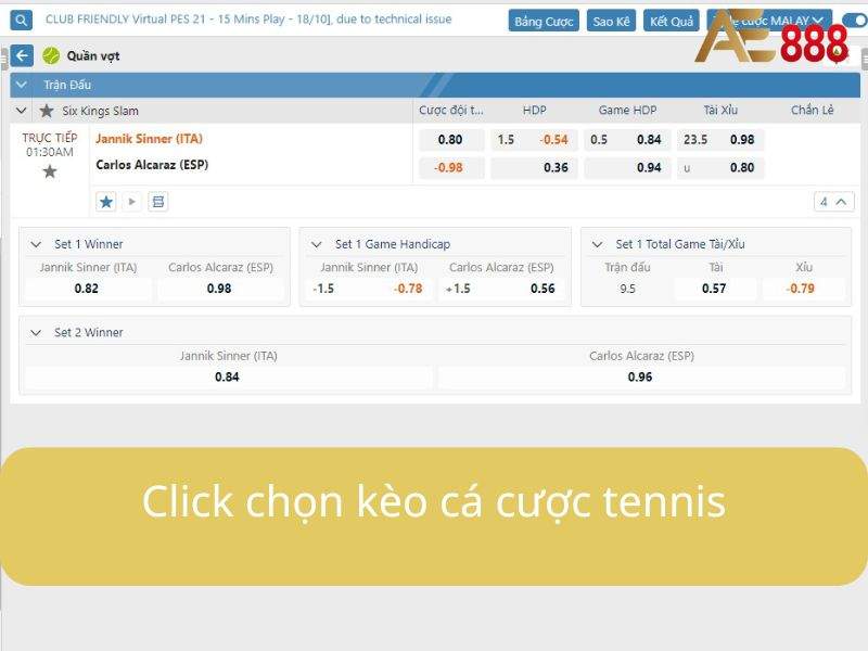 Chọn kèo đặt cược Chọn kèo đặt cược