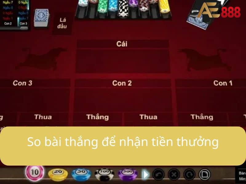 So bài thắng để nhận tiền thưởng So bài thắng để nhận tiền thưởng