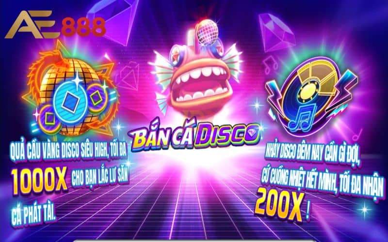 Bắn cá Disco là trò chơi bắn cá có chủ đề âm nhạc sôi động Bắn cá Disco là trò chơi bắn cá có chủ đề âm nhạc sôi động